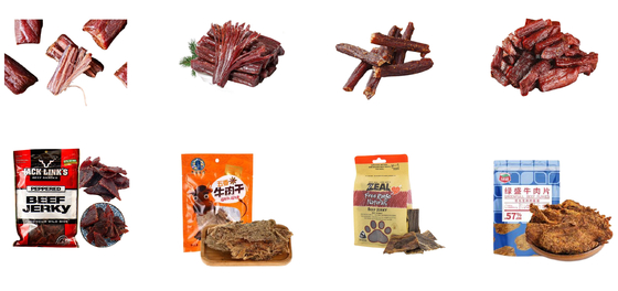 Biltong Dried Meat Zipper Bag Packaging Machine OEM