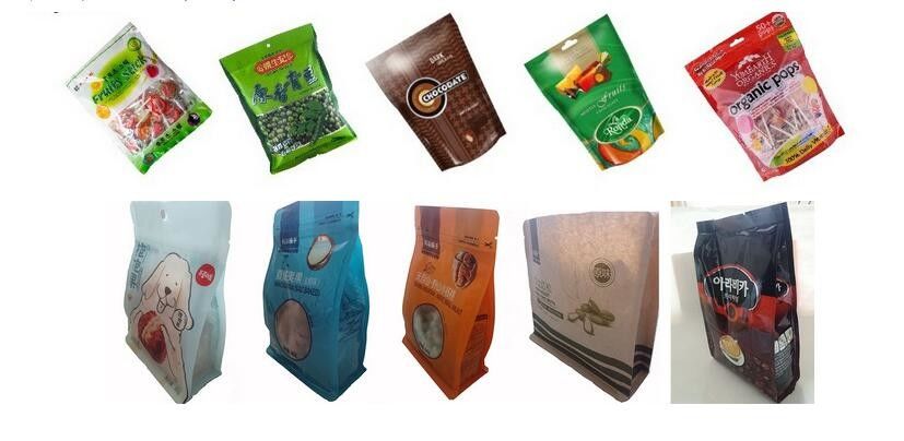8 Stations Multihead Weigher Nitrogen Packing Machine For Snacks