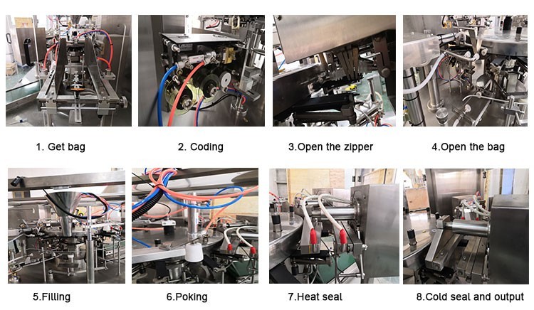 Multihead Flat pouch automatic packing machine for Chocolate Candy Snacks